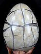 Septarian Dragon Egg Geode - Crystal Filled #37358-4